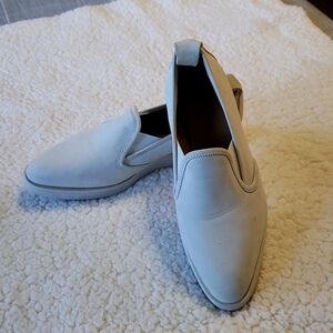 Everlane Womens Leather Pointed Toe Street Loafers, Size 6